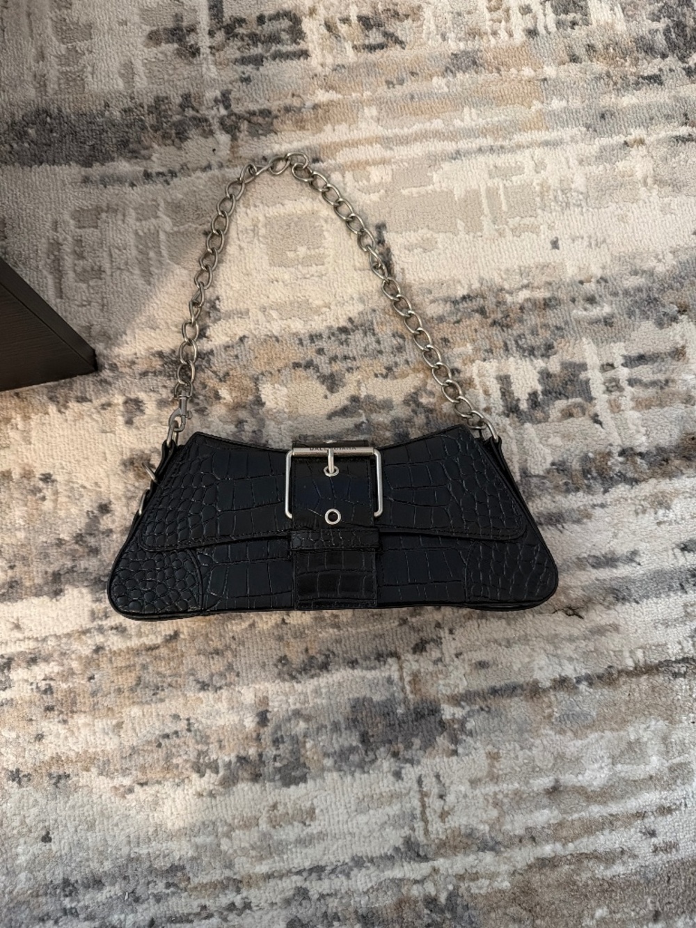 Black Crocodile Bag